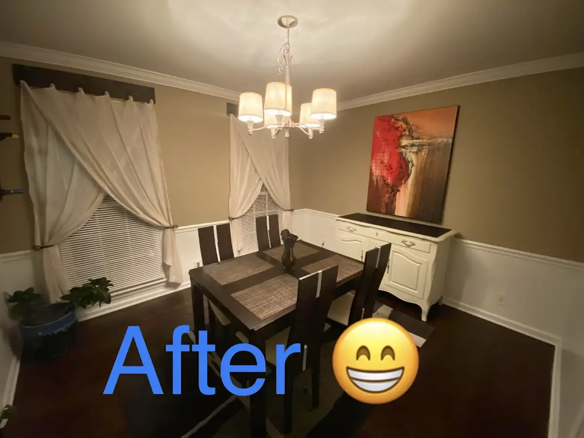Professional dining room restoration after water damage in Scotia
